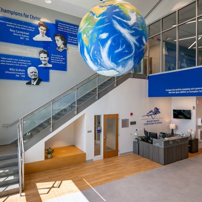 Rocky Bayou Christian School Lobby